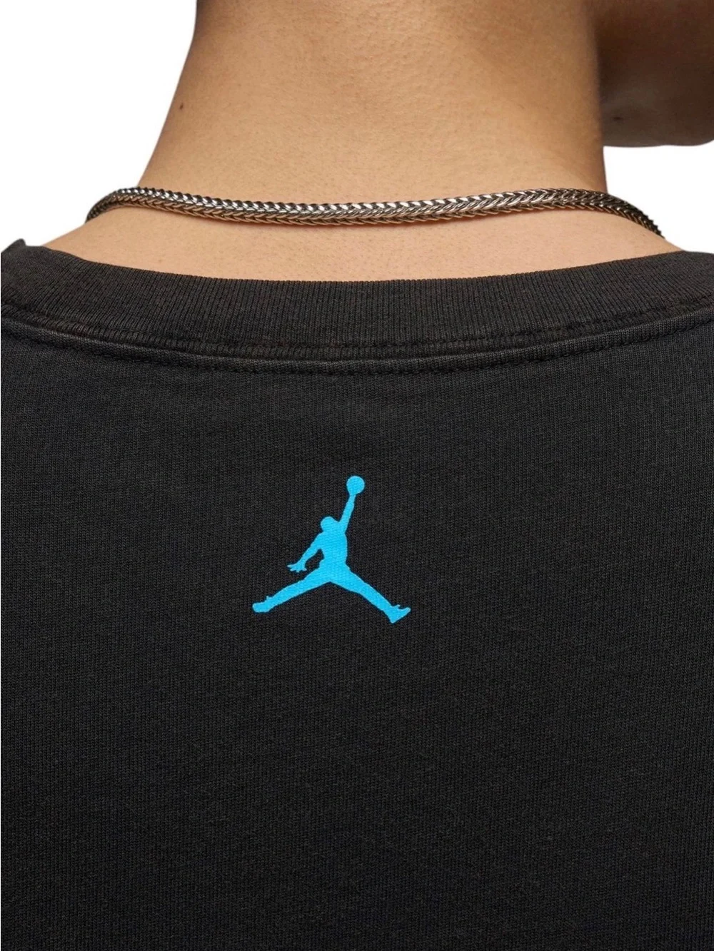 Jordan Black Short-Sleeve Graphic Tee